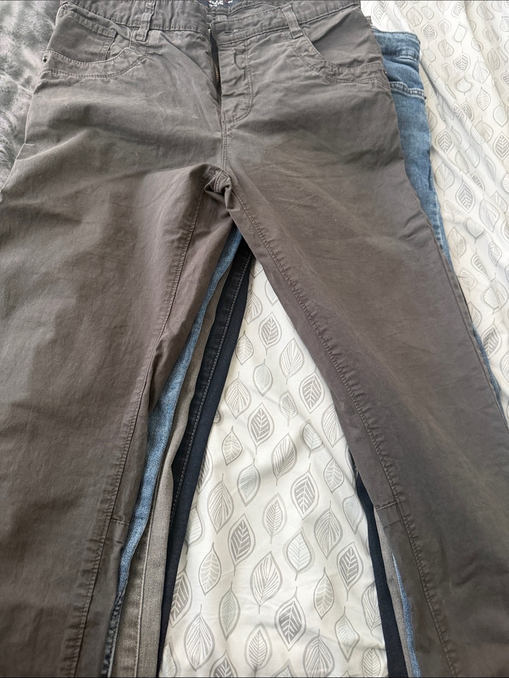 Relaxed Fit Men’s Jeans - Brown